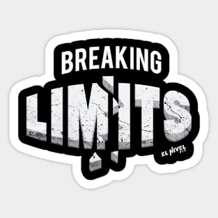 Breaking Limits Sticker